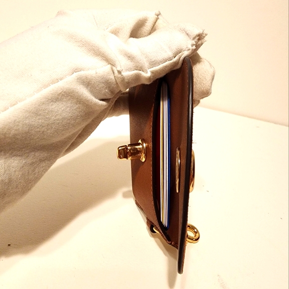 Coach Turnlock Card Case - Picture 11 of 14